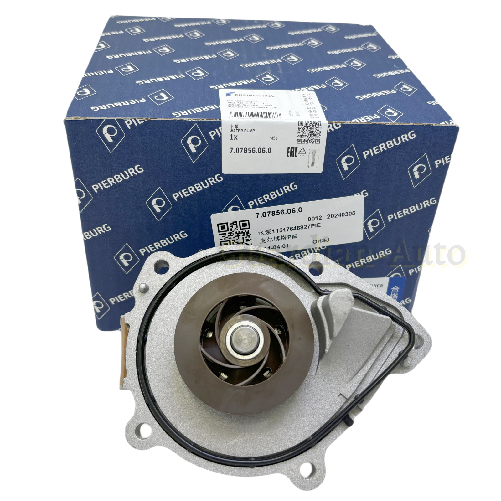 Pierburg Engine Water Pump For BMW Mini Cooper R59 R60 R55 R56 11517550484
