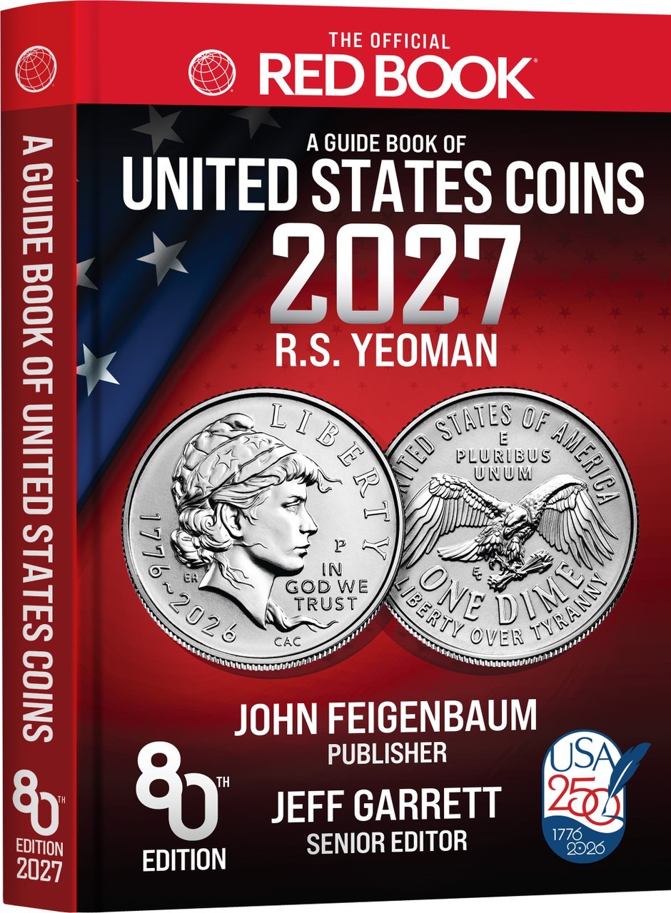 2027 Official Whitman Red Book US Coins 80th Edition - Paperback *Ships Now*