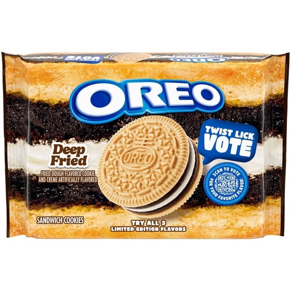 OREO Deep Fried Sandwich Cookies, Limited Edition, 11.46 oz........... OREO Deep Fried Sandwich Cookies, Limited Edition, 11.46 oz...........