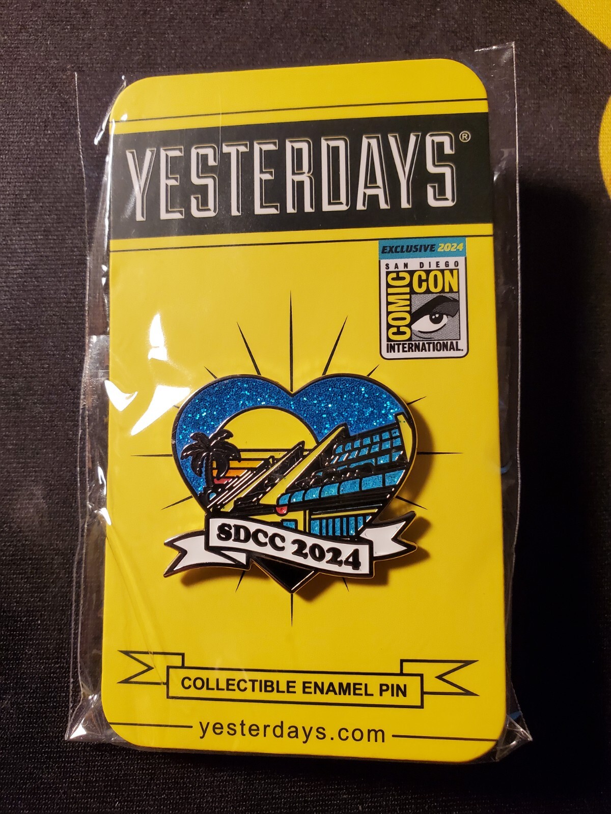 SDCC 2024 Yesterdays 1.25″ SDCC 2024 Exclusive Pin LE1500 Sold Out San Diego SDCC 2024 Yesterdays 1.25″ SDCC 2024 Exclusive Pin LE1500 Sold Out San Diego