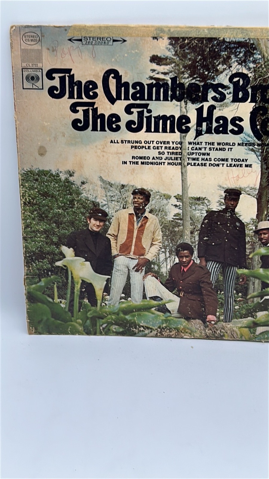 Vintage The Chambers Brothers \'The Time Has Come\' Vinyl Record Album - 1967... Vintage The Chambers Brothers \'The Time Has Come\' Vinyl Record Album - 1967...