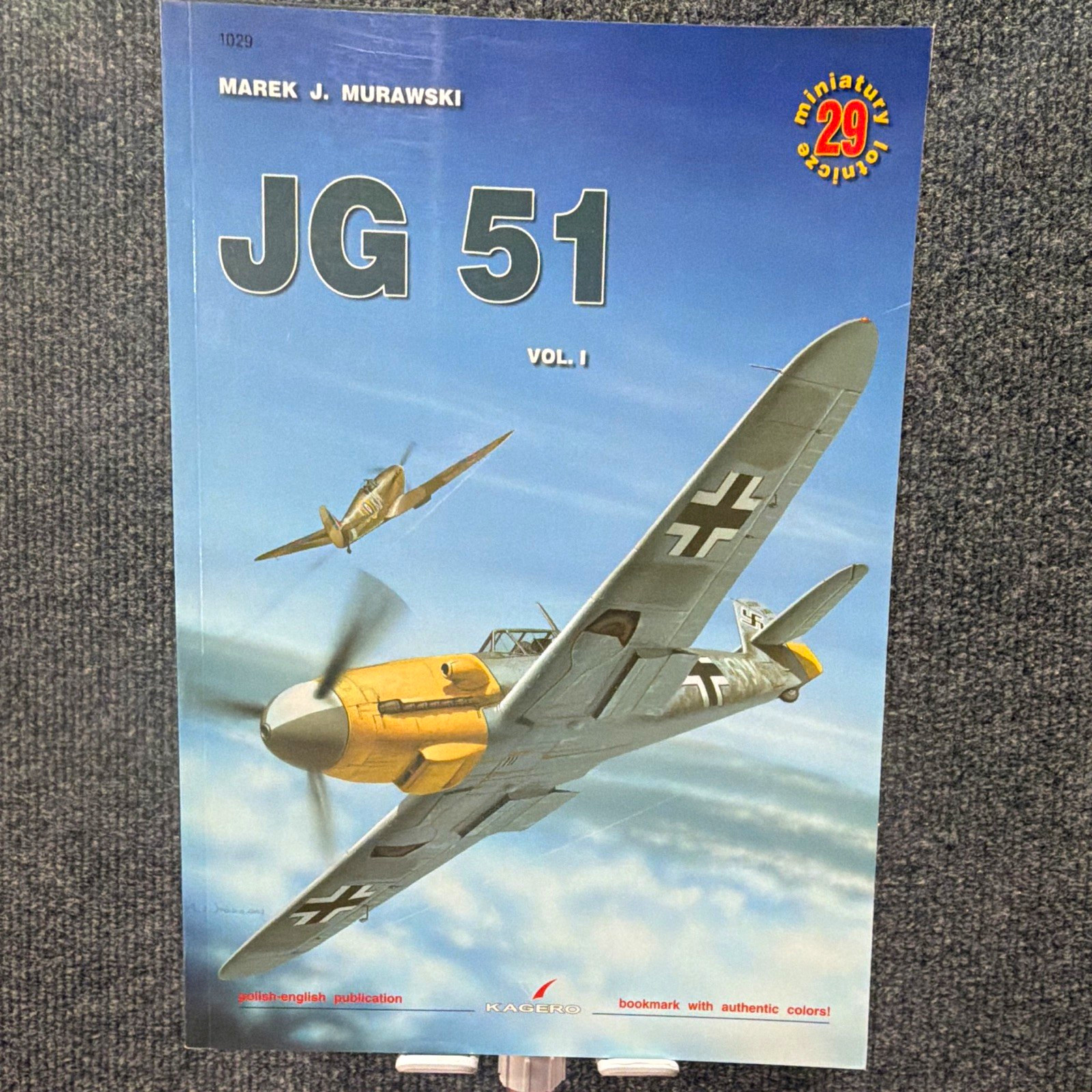 Kagero JG 51 Vol. 1 Illustrated Paperback by Marek J. Murawski 1995 PL/EN