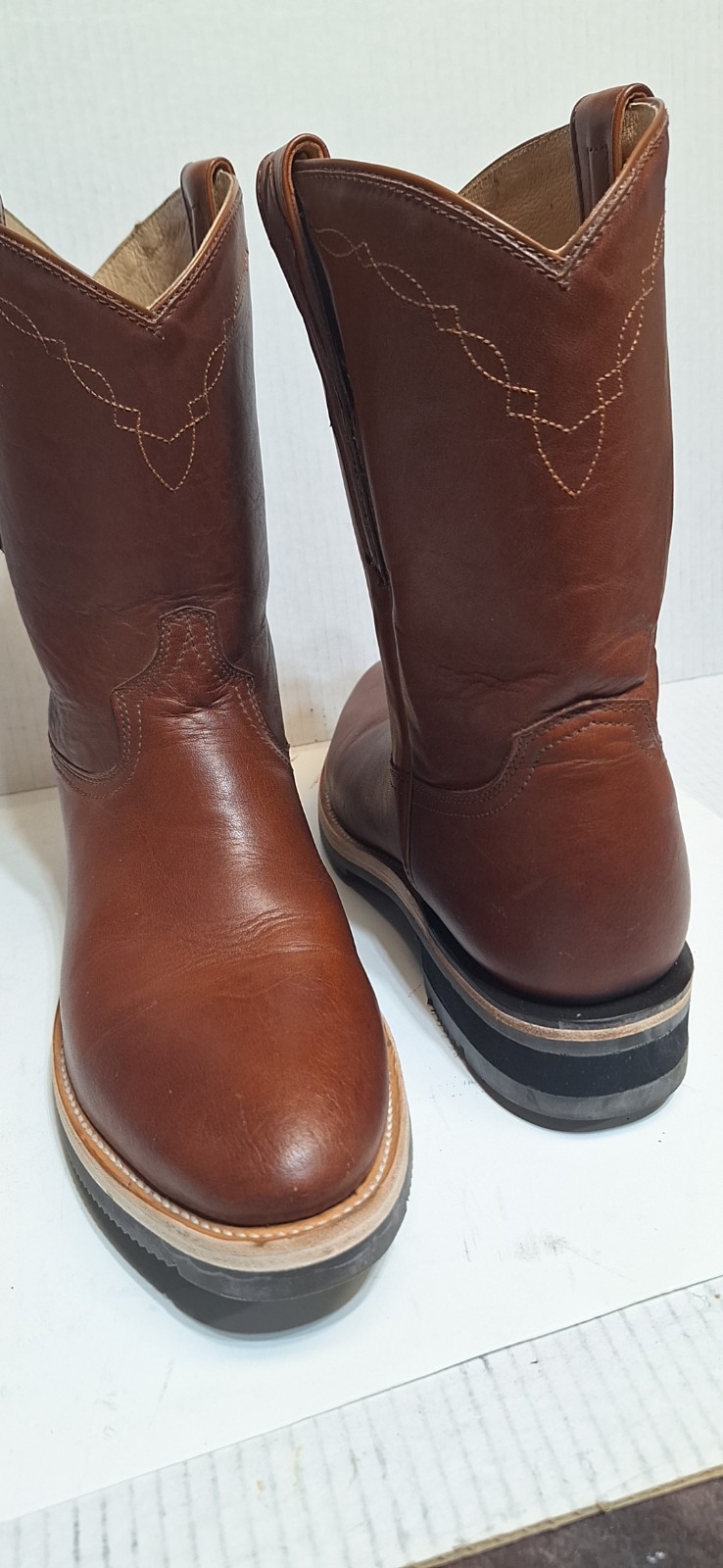 Lucchese Raymond 10.5 D Western Cowboy Boots 