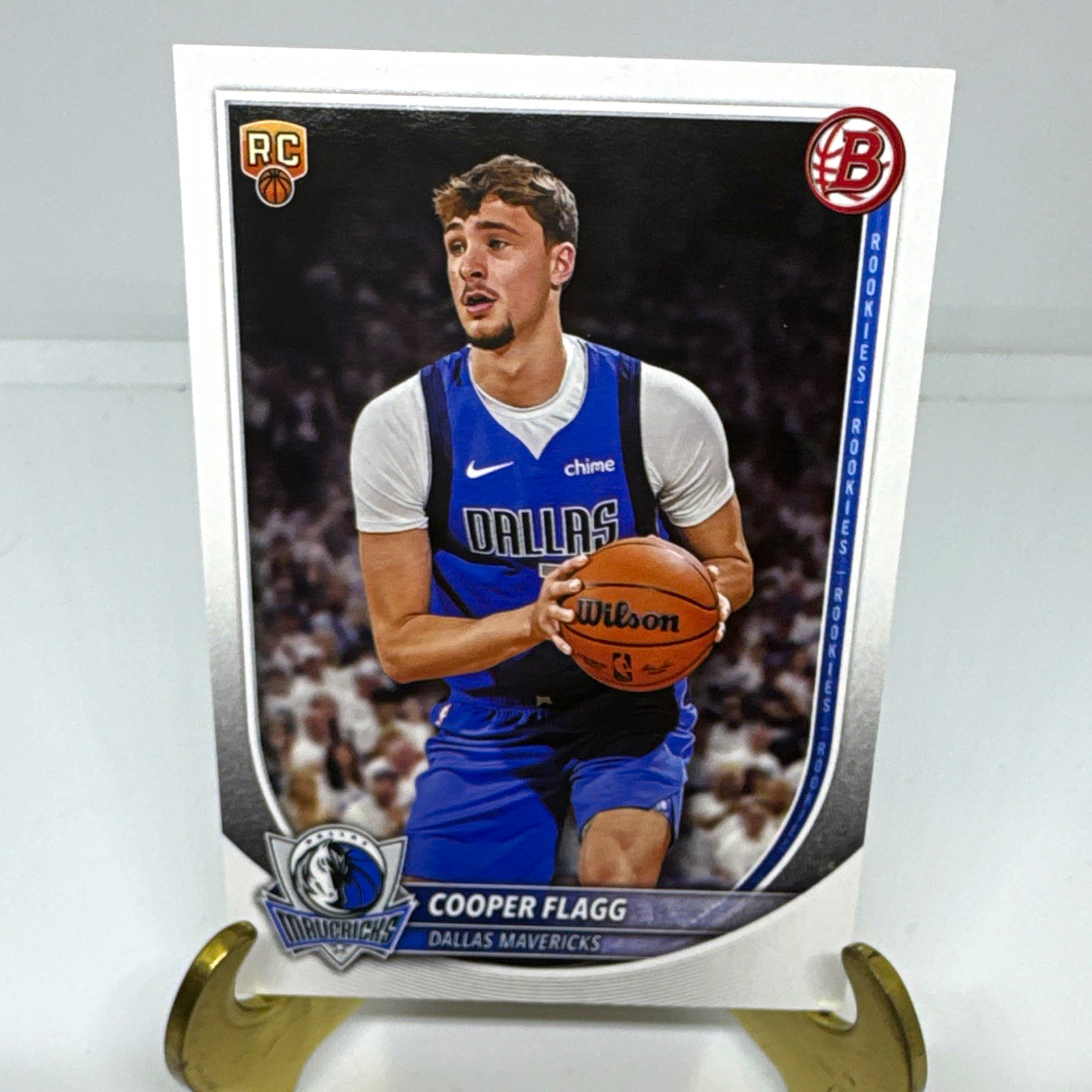 Topps 2025-26 Bowman Cooper Flagg Dallas Mavericks Base Set (RC) #1 Topps 2025-26 Bowman Cooper Flagg Dallas Mavericks Base Set (RC) #1