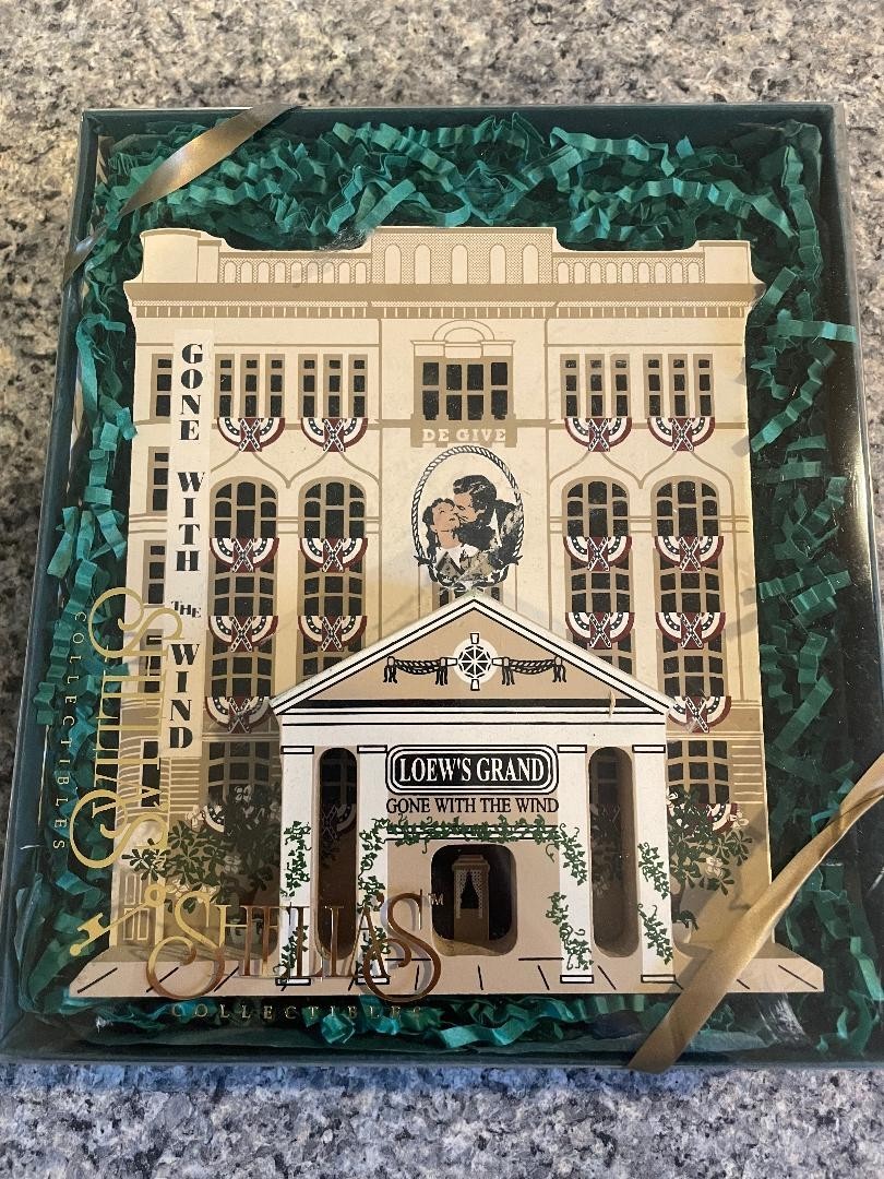 Sheila's Collectibles Gone with the Wind Loew's Grand~1995~In Original Box Sheila's Collectibles Gone with the Wind Loew's Grand~1995~In Original Box