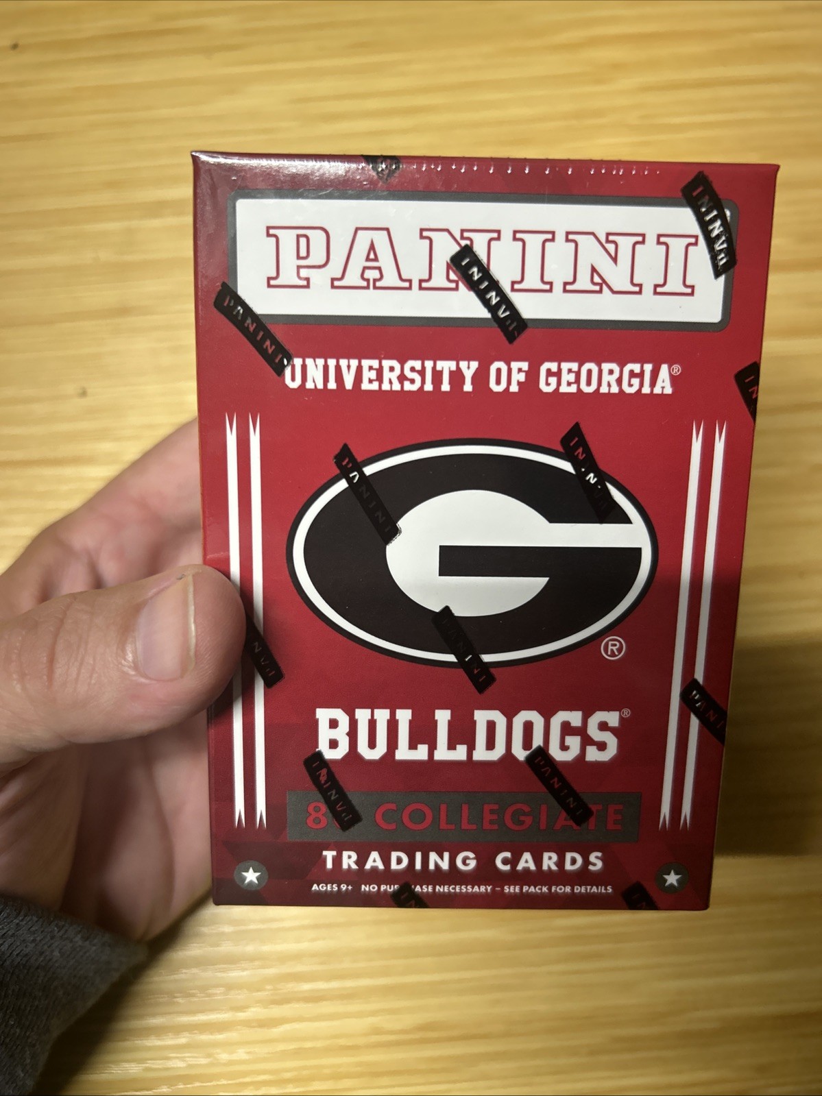 2015 Panini University Of Georgia Bulldogs Factory Sealed Blaster Box, GO DAWGS
