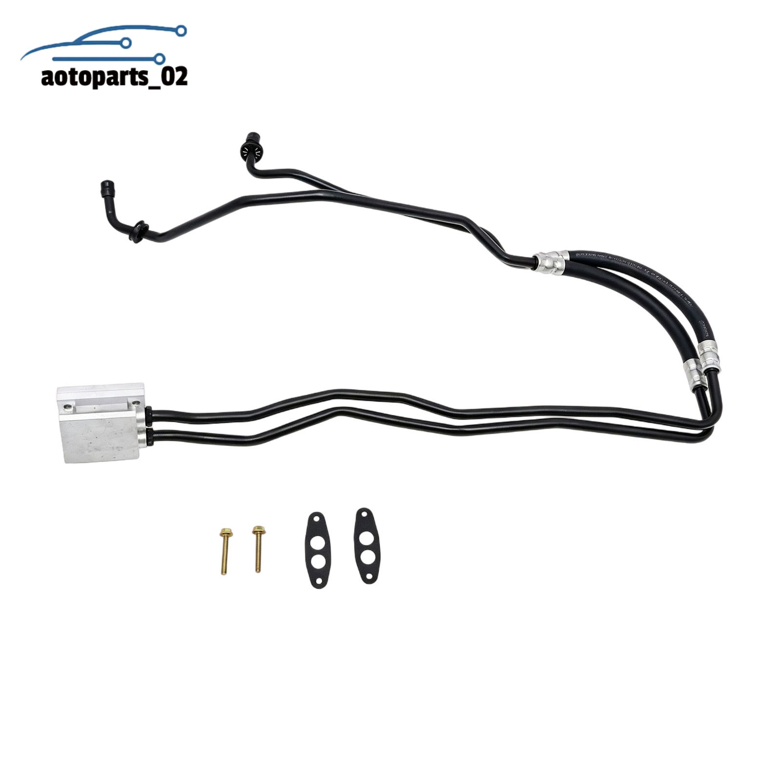 84791853 Engine Oil Cooler Hose For 2014-2021 Cadillac Chevrolet GMC 84791853 Engine Oil Cooler Hose For 2014-2021 Cadillac Chevrolet GMC