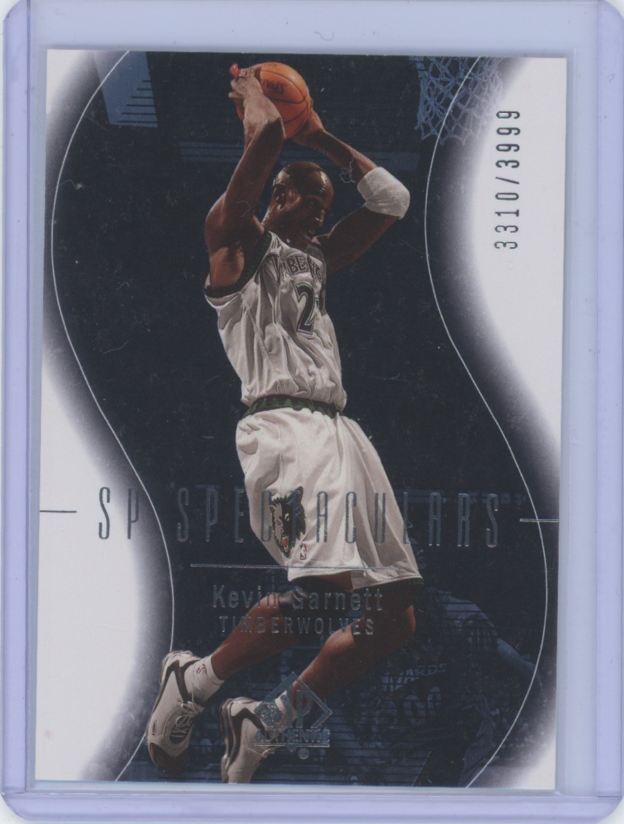2003-04 SP Authentic SP Spectaculars Kevin Garnett /3999 Minnesota 2003-04 SP Authentic SP Spectaculars Kevin Garnett /3999 Minnesota