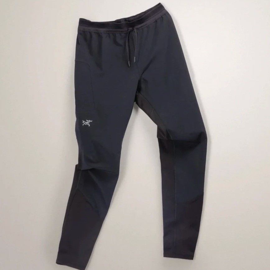 Arc\'teryx Black Norvan Hybrid Tights Gore-Tex Infinium Running Pant Men Medium M Arc\'teryx Black Norvan Hybrid Tights Gore-Tex Infinium Running Pant Men Medium M