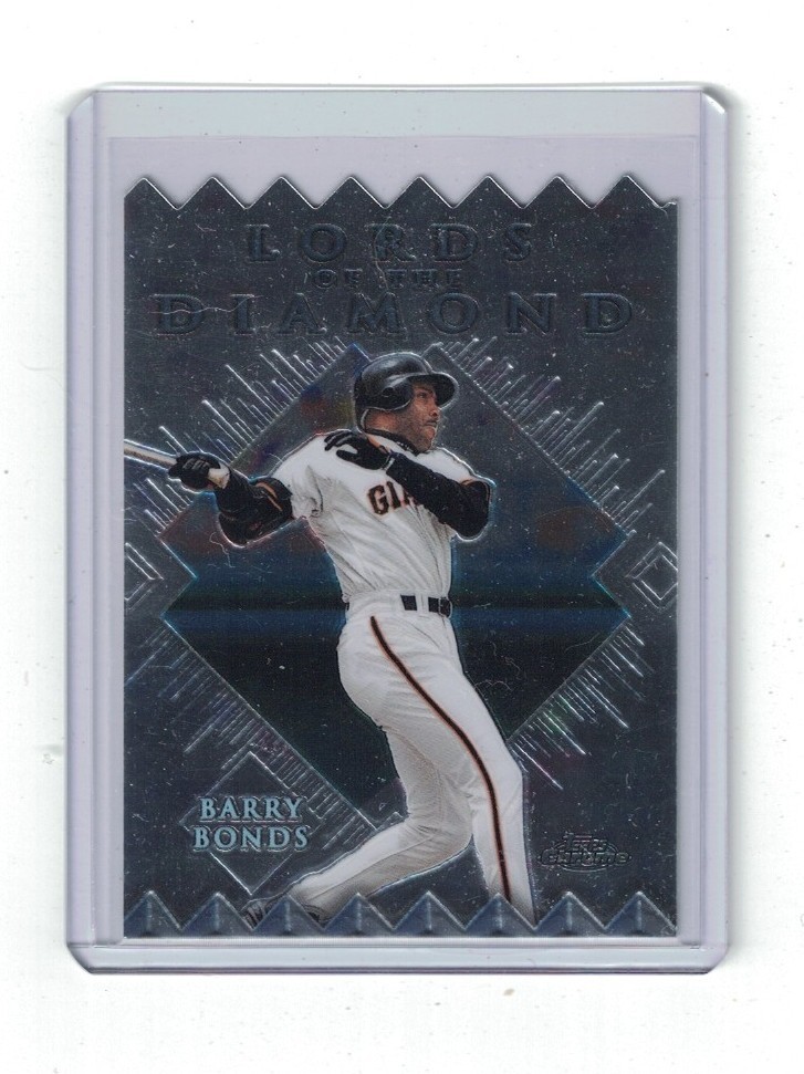 1999 Topps Chrome - Lords of the Diamond Barry Bonds #LD9 1999 Topps Chrome - Lords of the Diamond Barry Bonds #LD9