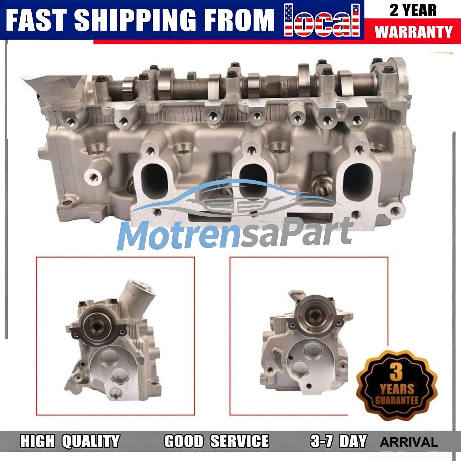 Left Cylinder Head 1110265021 For Toyota 4Runner Pickup 3.0L V6 3VZE 88-95 US