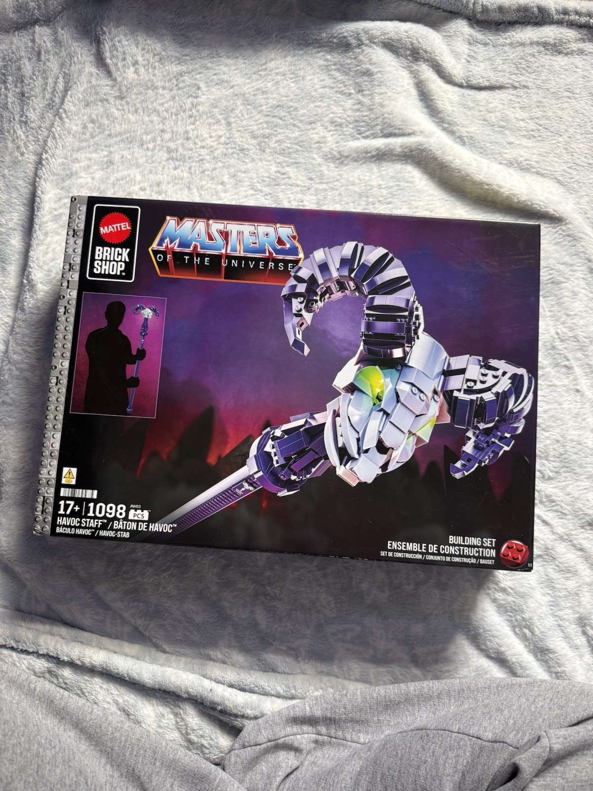 Masters of The Universe HAVOC Staff Brand New Factory Sealed Mattel Creations Masters of The Universe HAVOC Staff Brand New Factory Sealed Mattel Creations