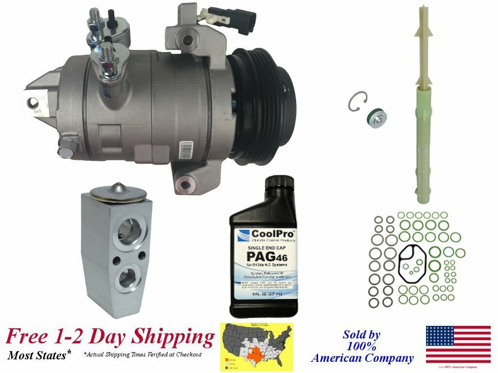 New A/C AC Compressor Kit For 2011-2014 Ford F-150 (3.5L and 3.7L only)