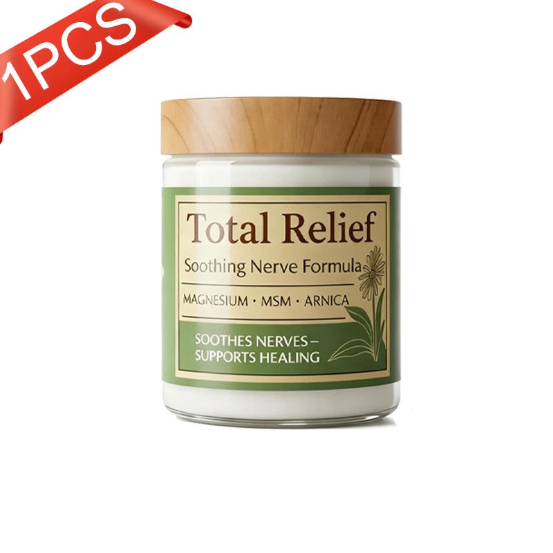 2x Total Relief Magnesium Cream, Nerve Relief Magnesium Soothing Cream US