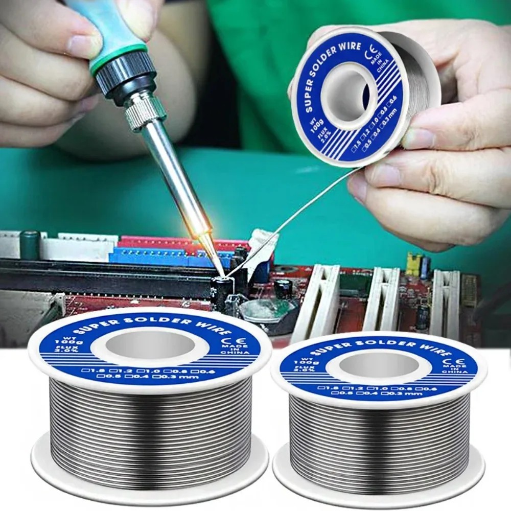 New 63/37 tin/lead Rosin Core Solder Wire 0.8mm Soldering welding FLUX 2.0% USA New 63/37 tin/lead Rosin Core Solder Wire 0.8mm Soldering welding FLUX 2.0% USA