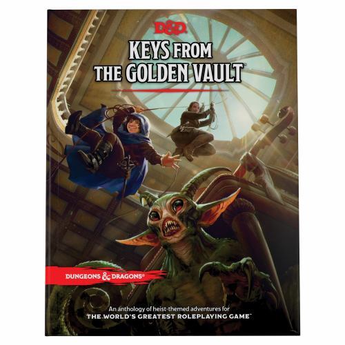 Dungeons and Dragons 5E: Keys from The Golden Vault Adventure Book Dungeons and Dragons 5E: Keys from The Golden Vault Adventure Book