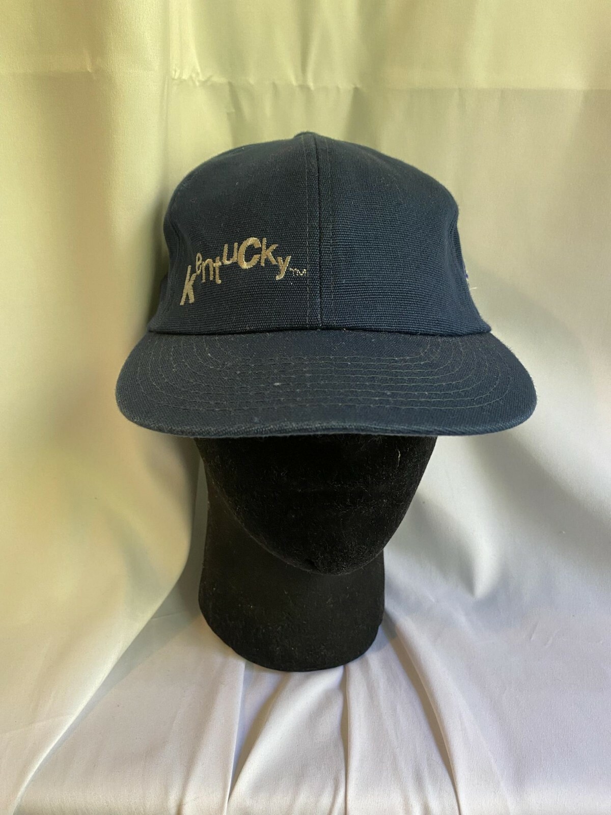 Vintage Kentucky Wildcats Starter Strapback Hat Cap with Leather Strap Vintage Kentucky Wildcats Starter Strapback Hat Cap with Leather Strap