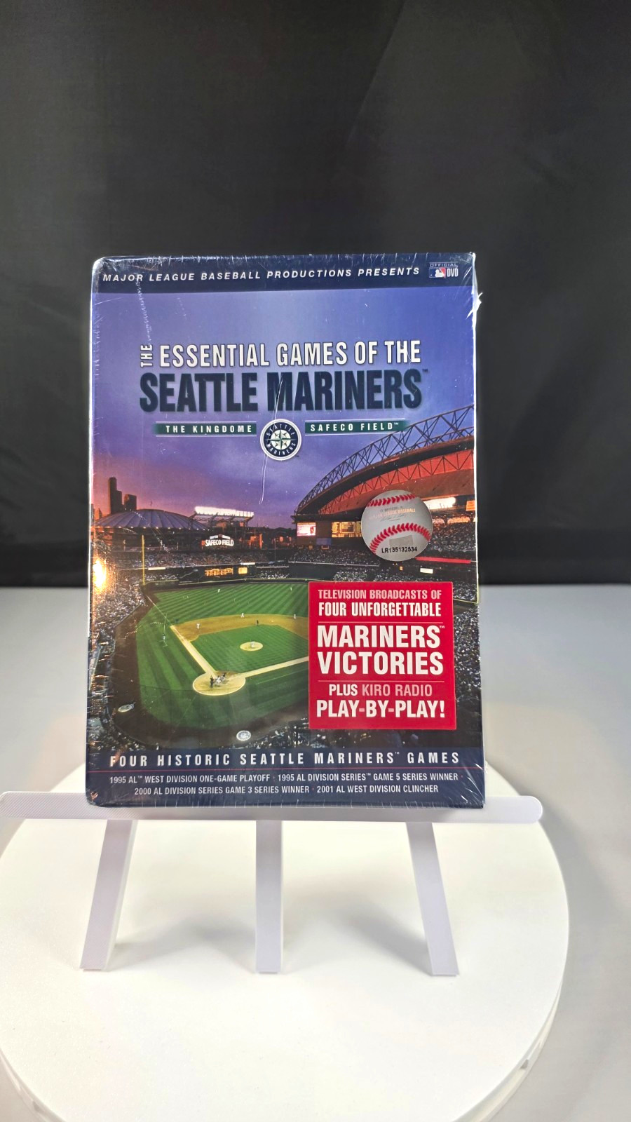 A&E The Essential Games of the Seattle Mariners 5-Disc DVD Set MLB 2004 A&E The Essential Games of the Seattle Mariners 5-Disc DVD Set MLB 2004