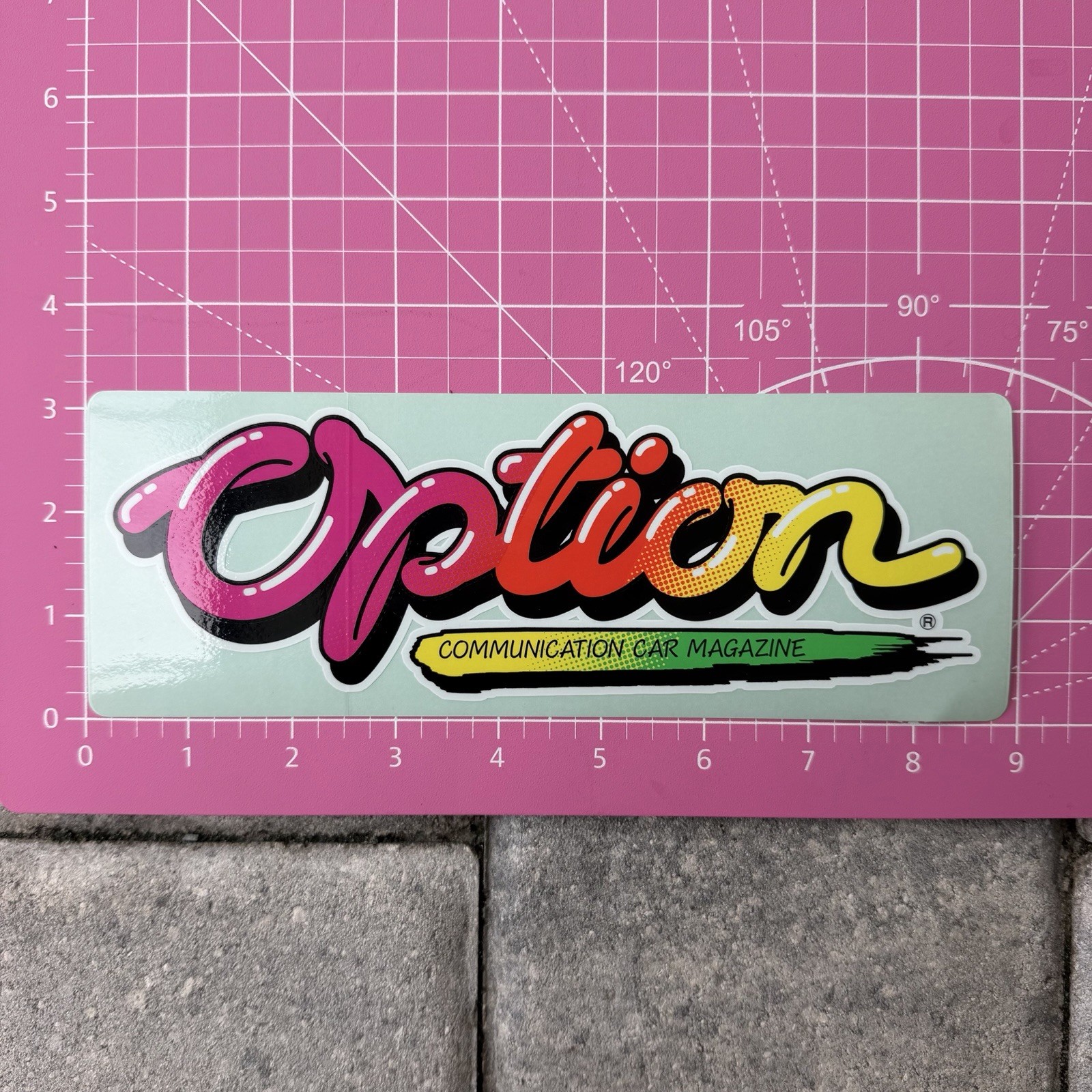 Option2 Sticker Magazine JDM Japan Drifting Vintage Original 100% Authentic Option2 Sticker Magazine JDM Japan Drifting Vintage Original 100% Authentic