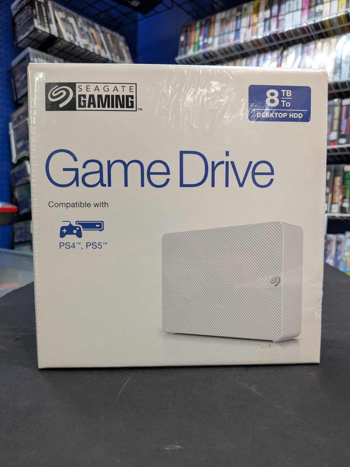 NEW Seagate Game Drive 8TB External USB 3.0 Portable Hard Drive for PS 4&5