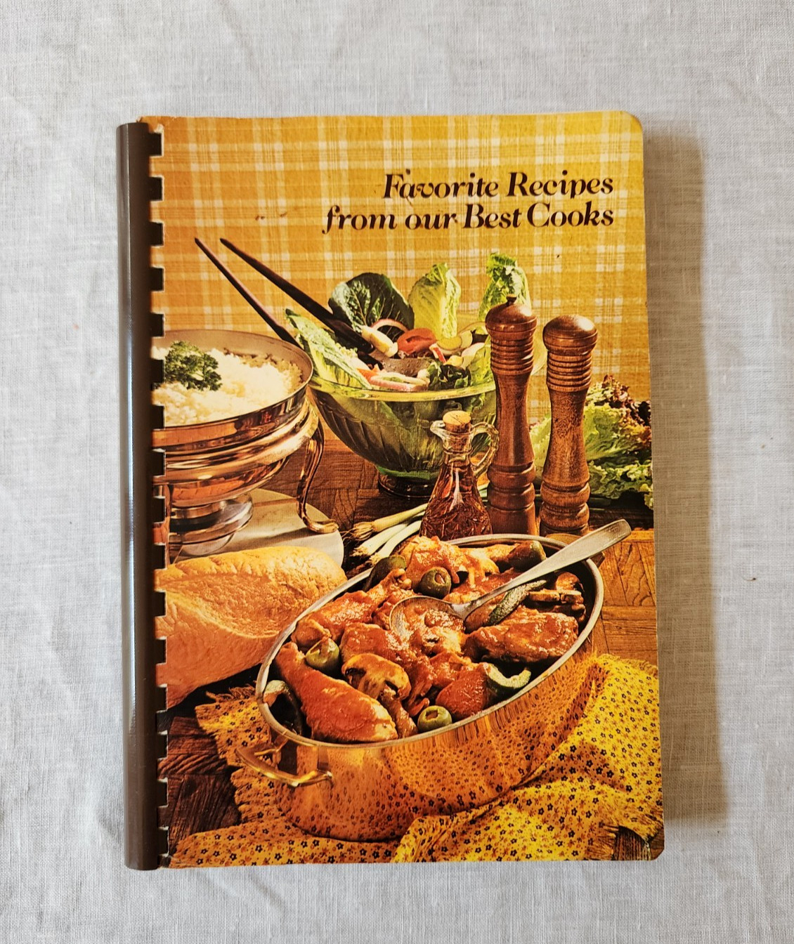 Vtg 1983 Messiah Lutheran Church Casselberry Florida Community Cookbook Spiral