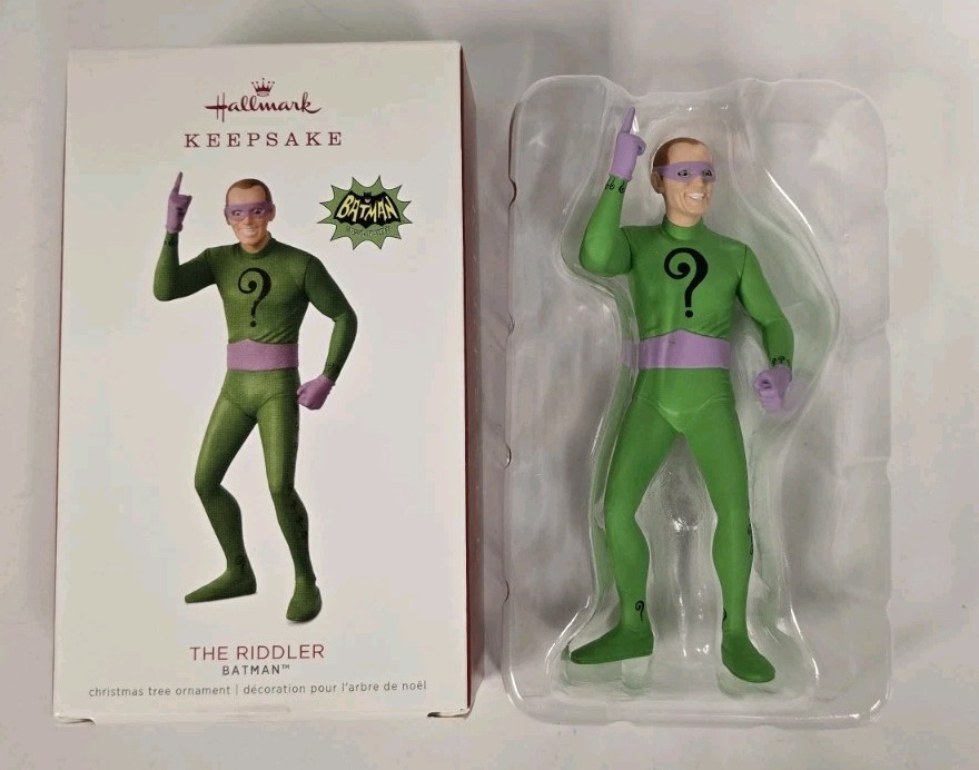 Hallmark Keepsake 2018 Ornament Limited Edition Batman The Riddler NEW Hallmark Keepsake 2018 Ornament Limited Edition Batman The Riddler NEW