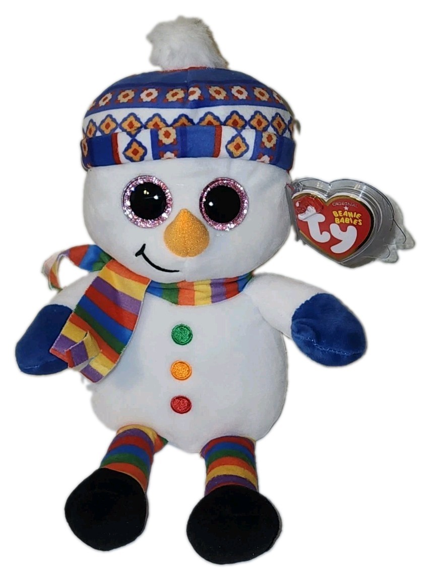 Ty Beanie Baby Babies🎄JAKE 🎄2026 Christmas Snowman 6\