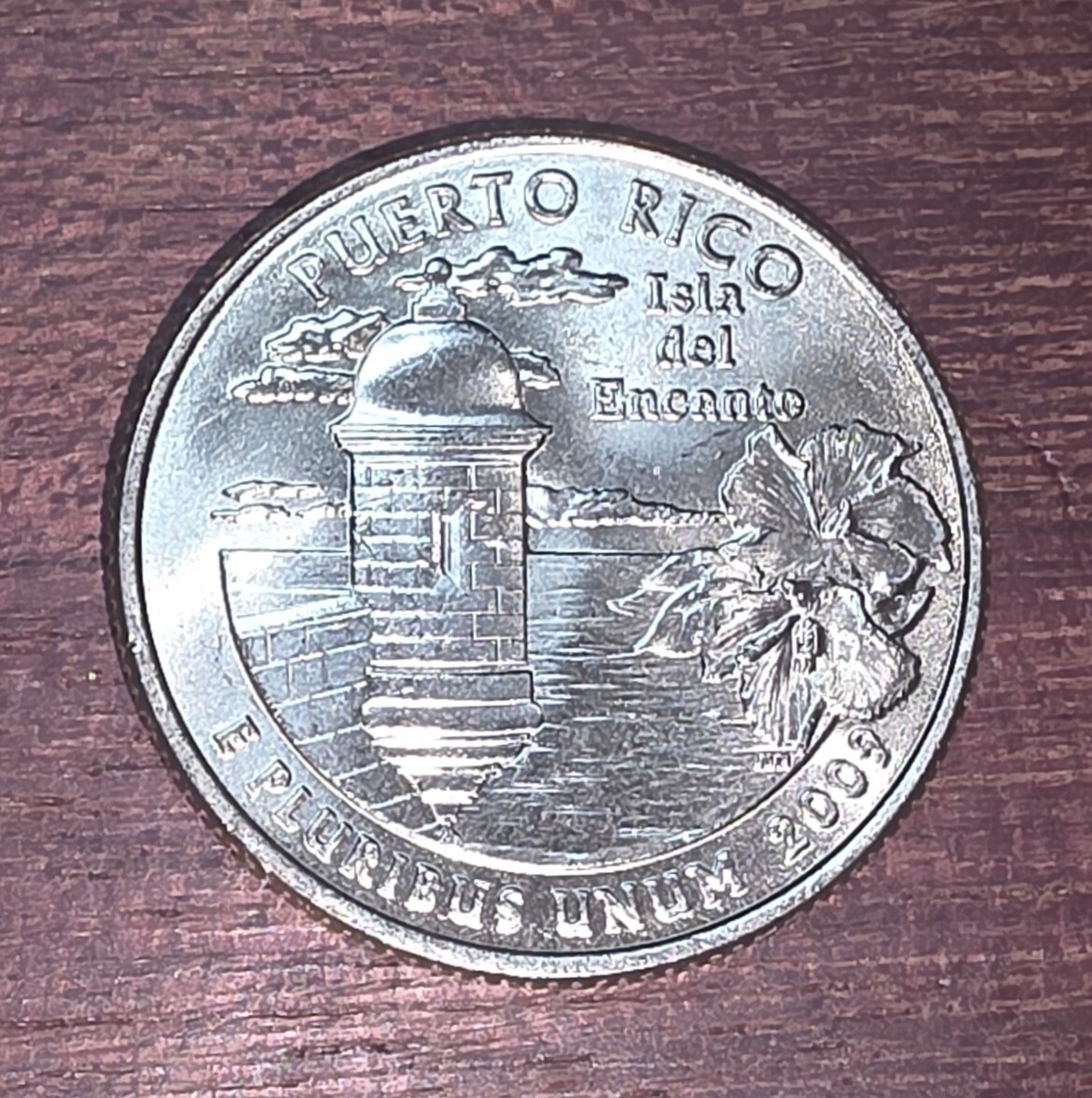 2009-D - Puerto Rico - U.S. Territory State Quarter - UNC from US Mint 2009-D - Puerto Rico - U.S. Territory State Quarter - UNC from US Mint