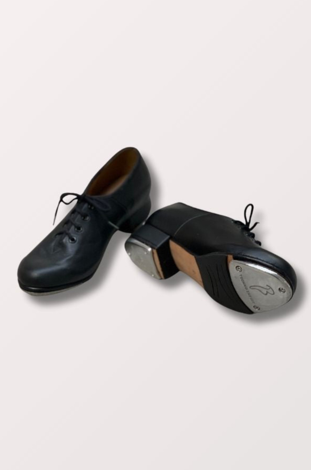 NEW Bloch Women's Jazz Tap Leather Tap Shoes in Black (S0301L) - Size 5.5