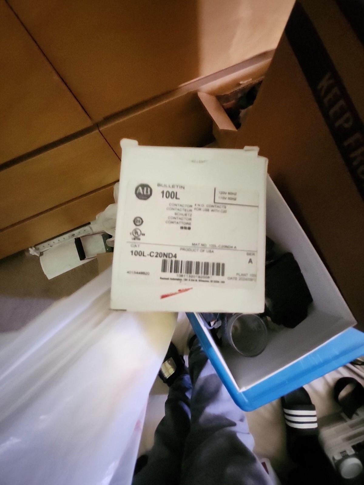 Allen-Bradley Bulletin 100L-C20ND4 Contactor