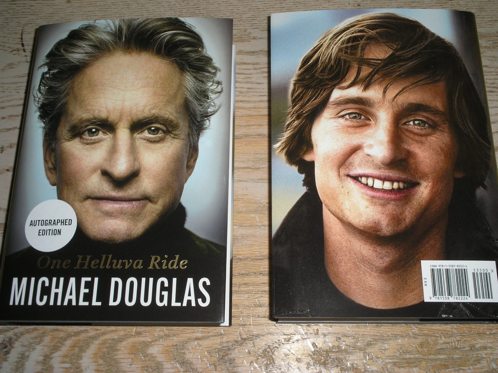 Michael Douglas One Helluva Ride SIGNED NEW 1st ed HC Autographed ✅ Michael Douglas One Helluva Ride SIGNED NEW 1st ed HC Autographed ✅