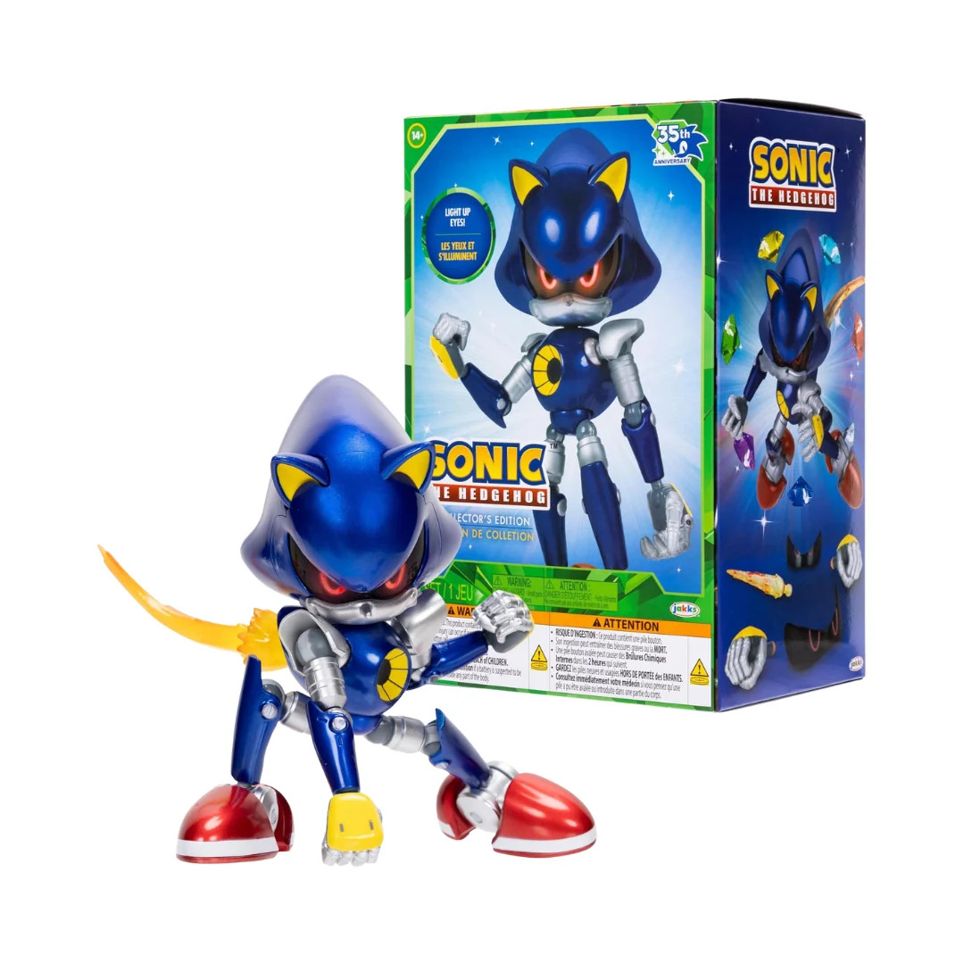 Sonic the Hedgehog 35th Anniversary Collector\'s Edition Metal Sonic Light Up Sonic the Hedgehog 35th Anniversary Collector\'s Edition Metal Sonic Light Up