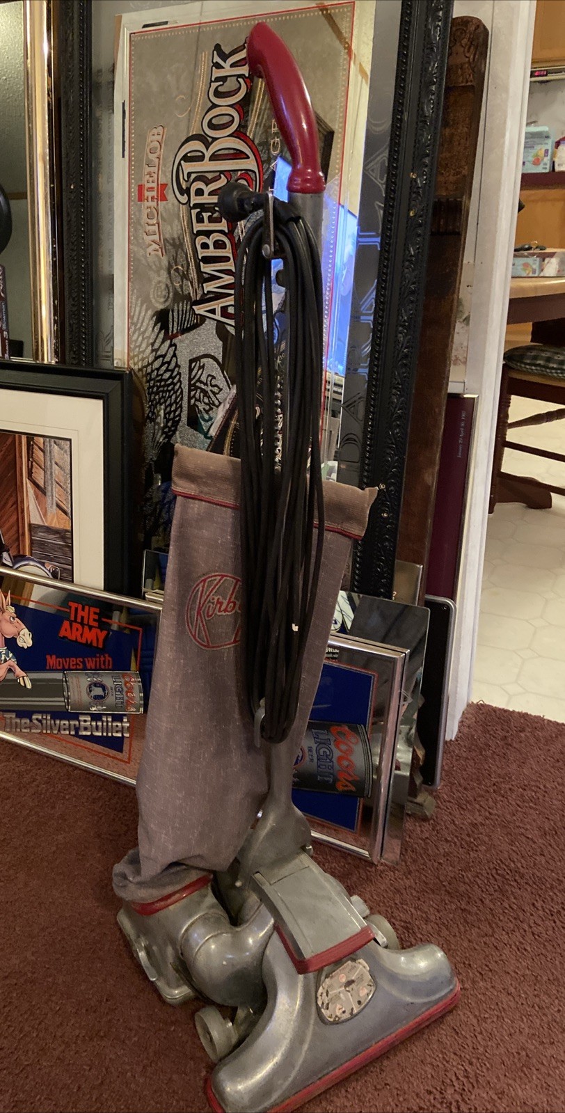 Vintage Kirby Model 560 Upright Vacuum Cleaner OEM Working Condition 1960\'s era Vintage Kirby Model 560 Upright Vacuum Cleaner OEM Working Condition 1960\'s era