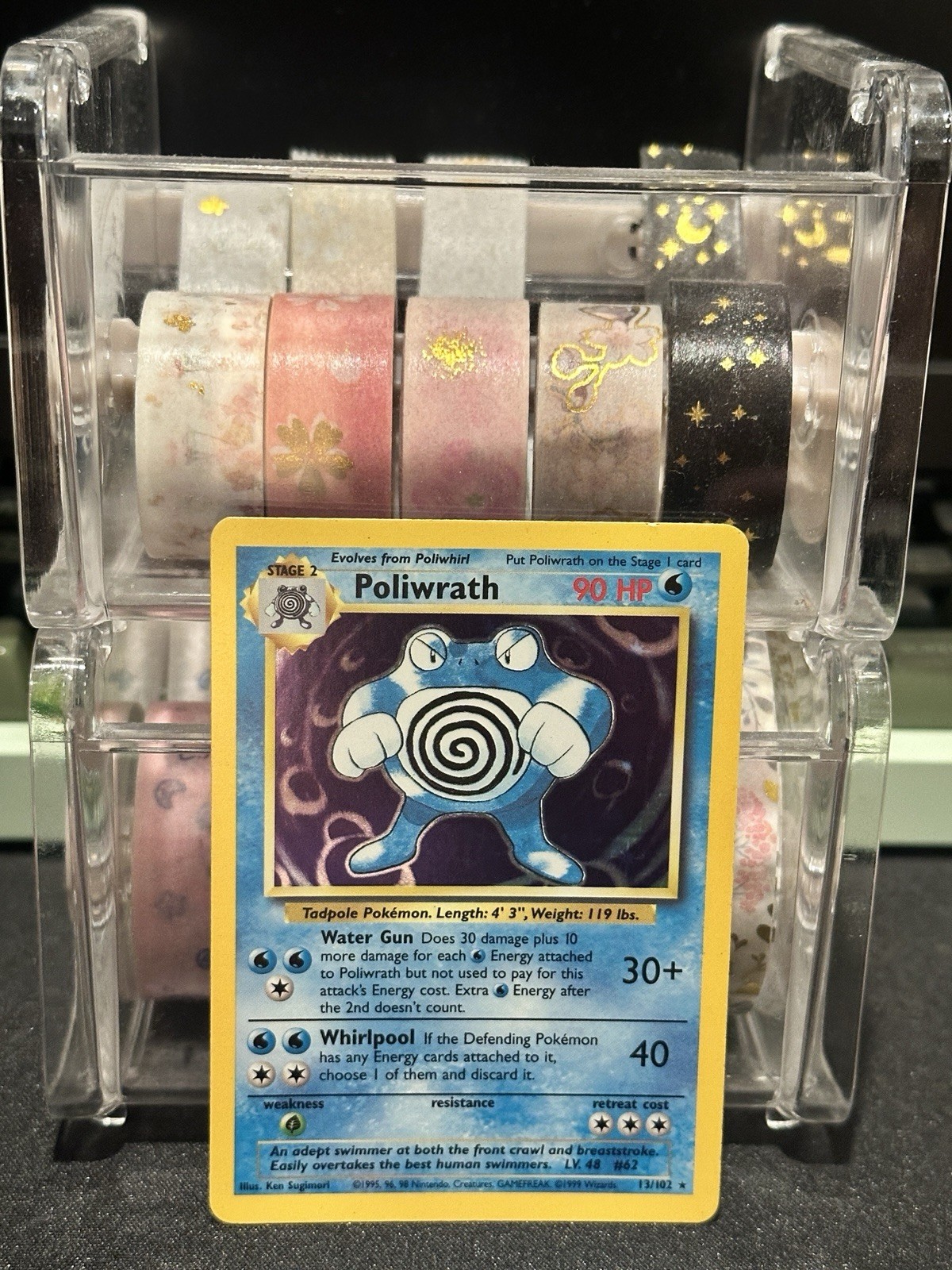 Pokémon TCG Poliwrath Base Set 13/102 Holo 1999-2000 Wizards Base Set Copyright Pokémon TCG Poliwrath Base Set 13/102 Holo 1999-2000 Wizards Base Set Copyright