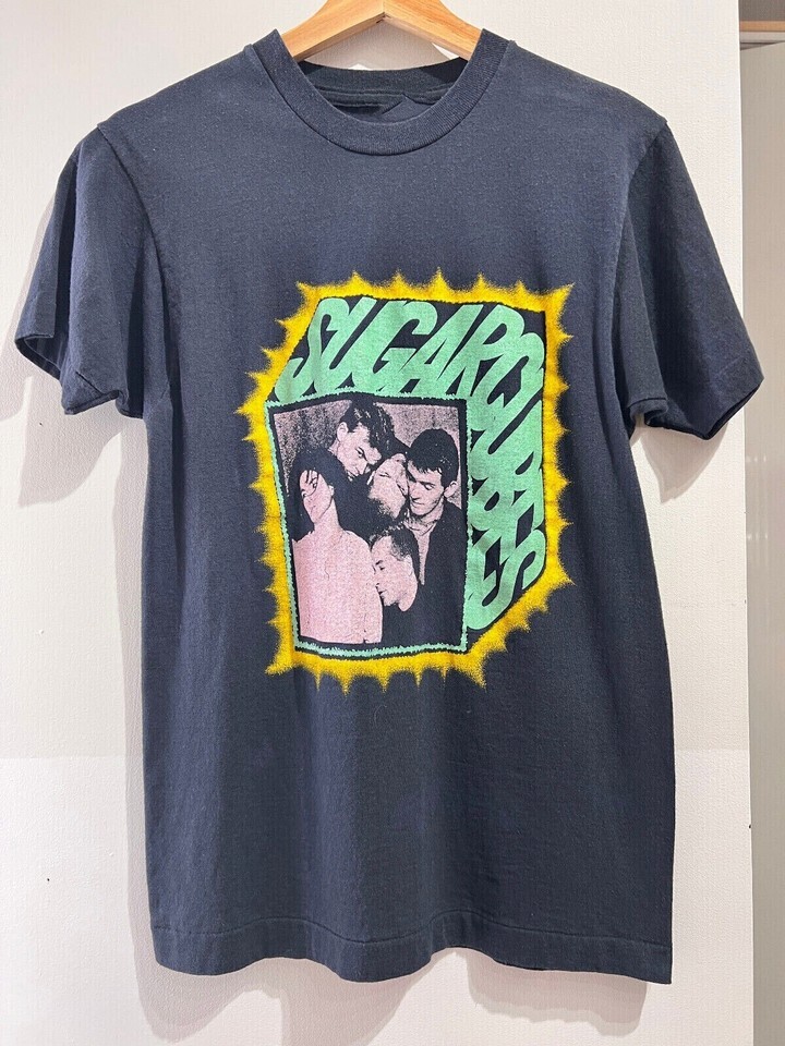The Sugarcubes Icelandic Alternative Rock Band Black Concert T-Shirt