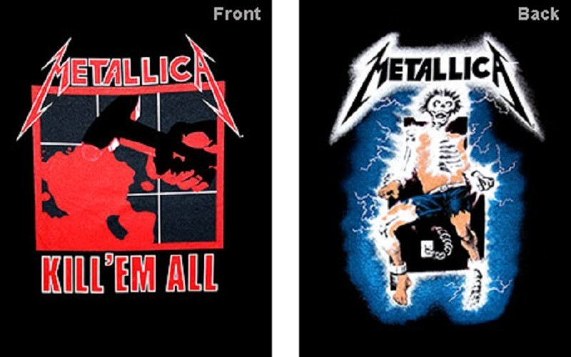 METALLICA Kill \'Em All Metal Music Band Concert T-Shirt Men\'s S M L XL XXL