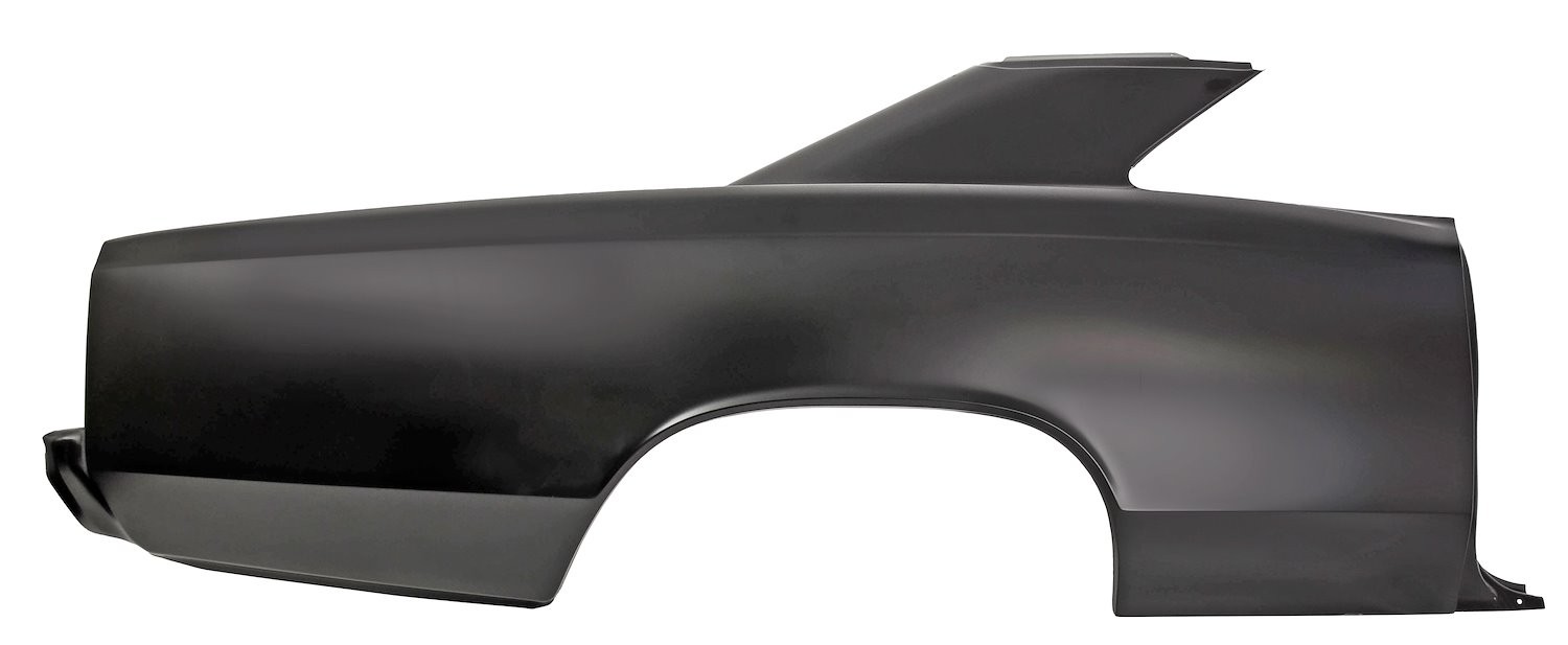 JEGS Full Quarter Panel for 1966-1967 Chevrolet Chevelle Coupe [Right/Passenger