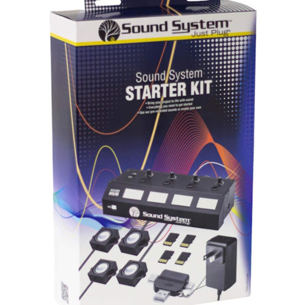Woodland Scenics JS6900 Just Plug Sound System Starter Kit Model Railroad