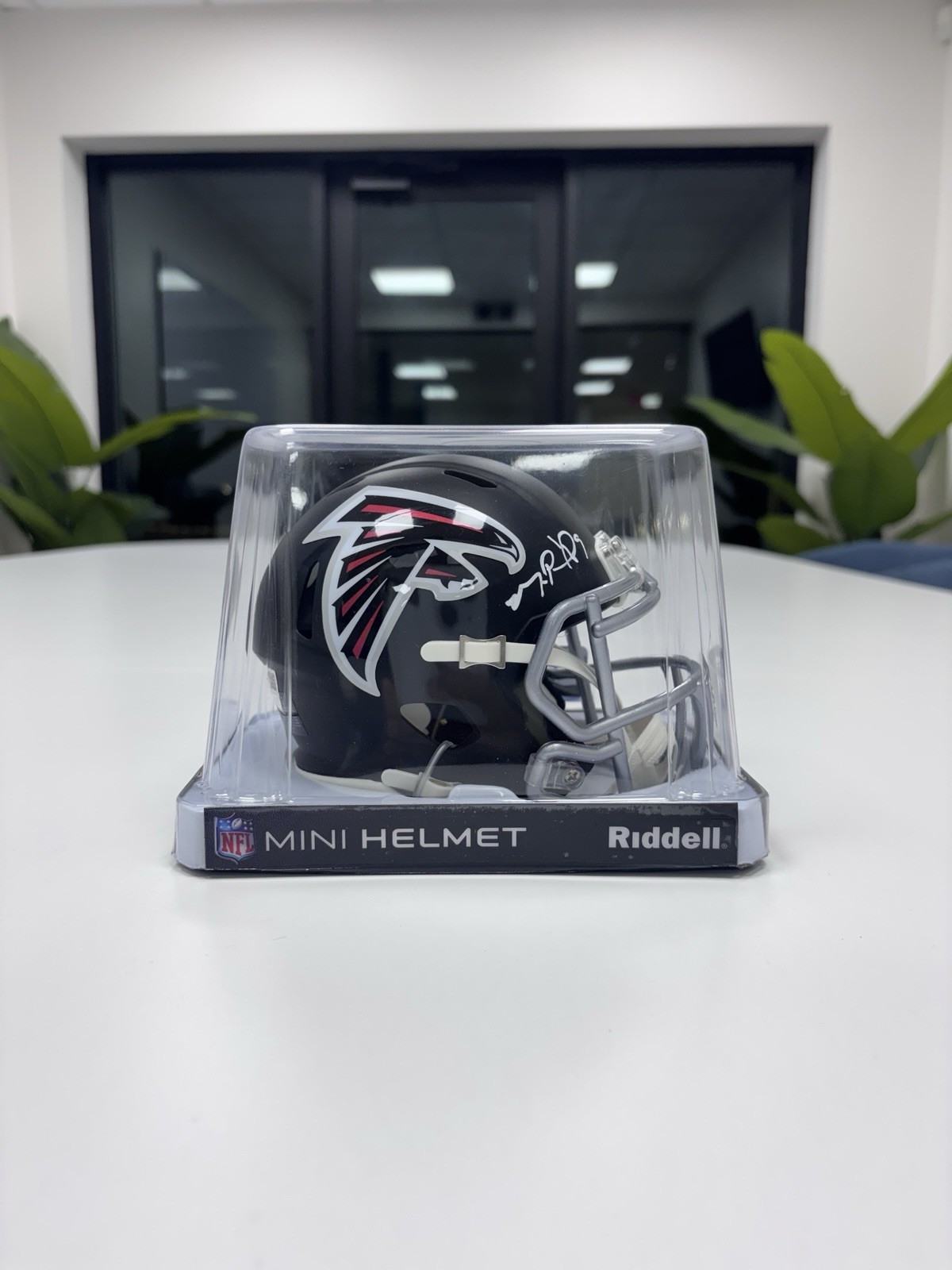 Michael Penix Jr. Signed Atlanta Falcons NFL Mini Helmet Michael Penix Jr. Signed Atlanta Falcons NFL Mini Helmet