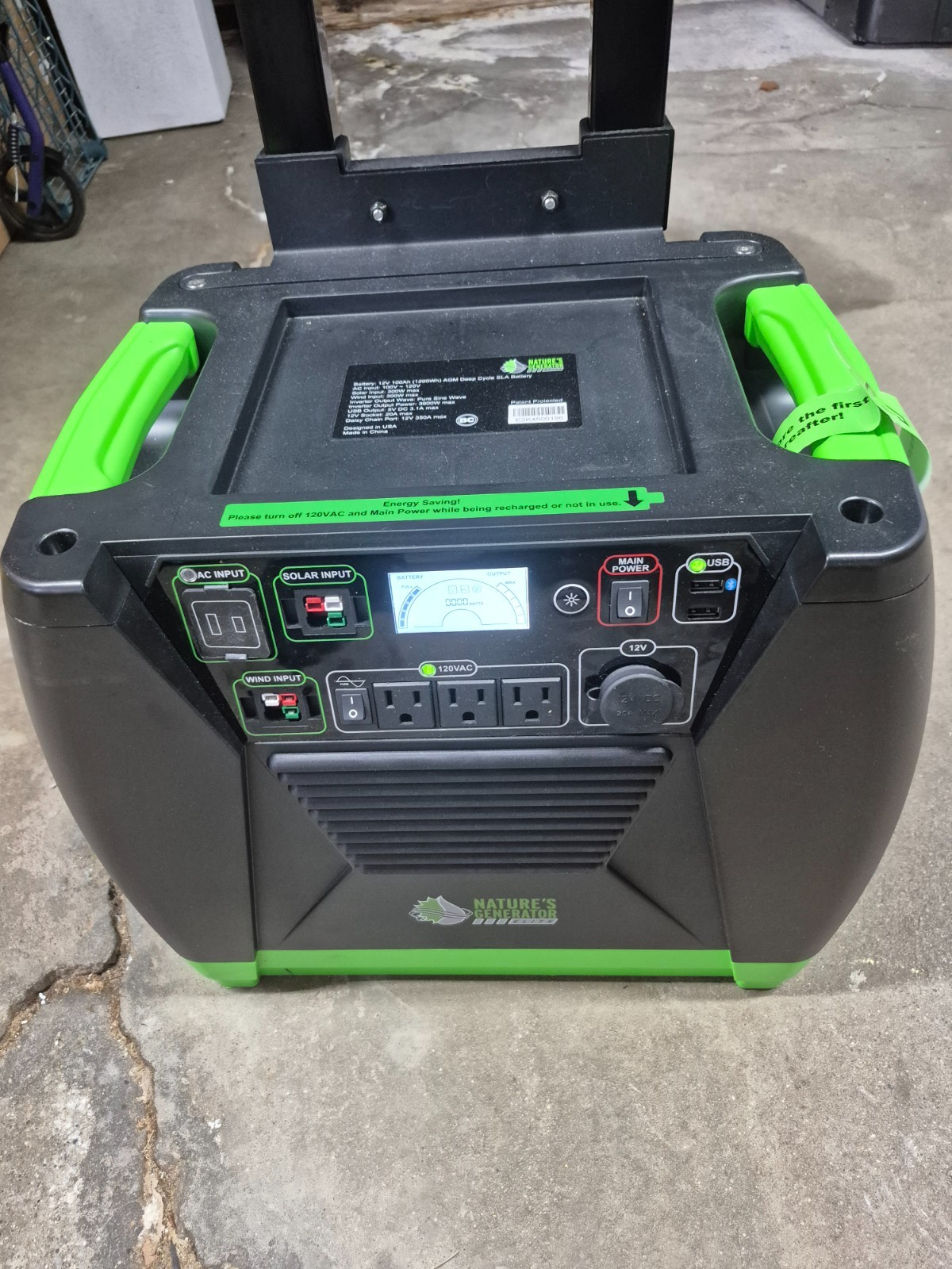 Nature\'s Generator Elite 3600/w Solar/wind/PLEASE /READ/ Local Pickup/ ONLY Nature\'s Generator Elite 3600/w Solar/wind/PLEASE /READ/ Local Pickup/ ONLY