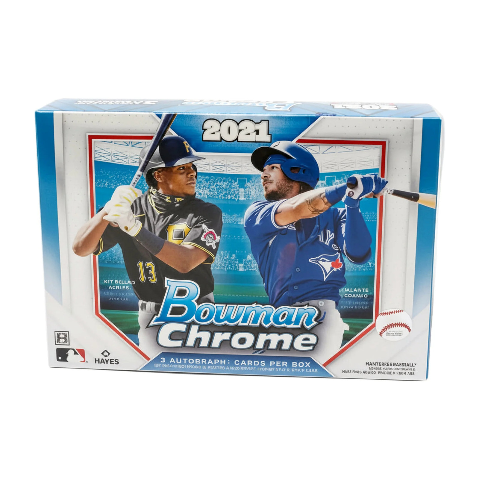 2021 Bowman Chrome Baseball Hobby Box Factory Sealed