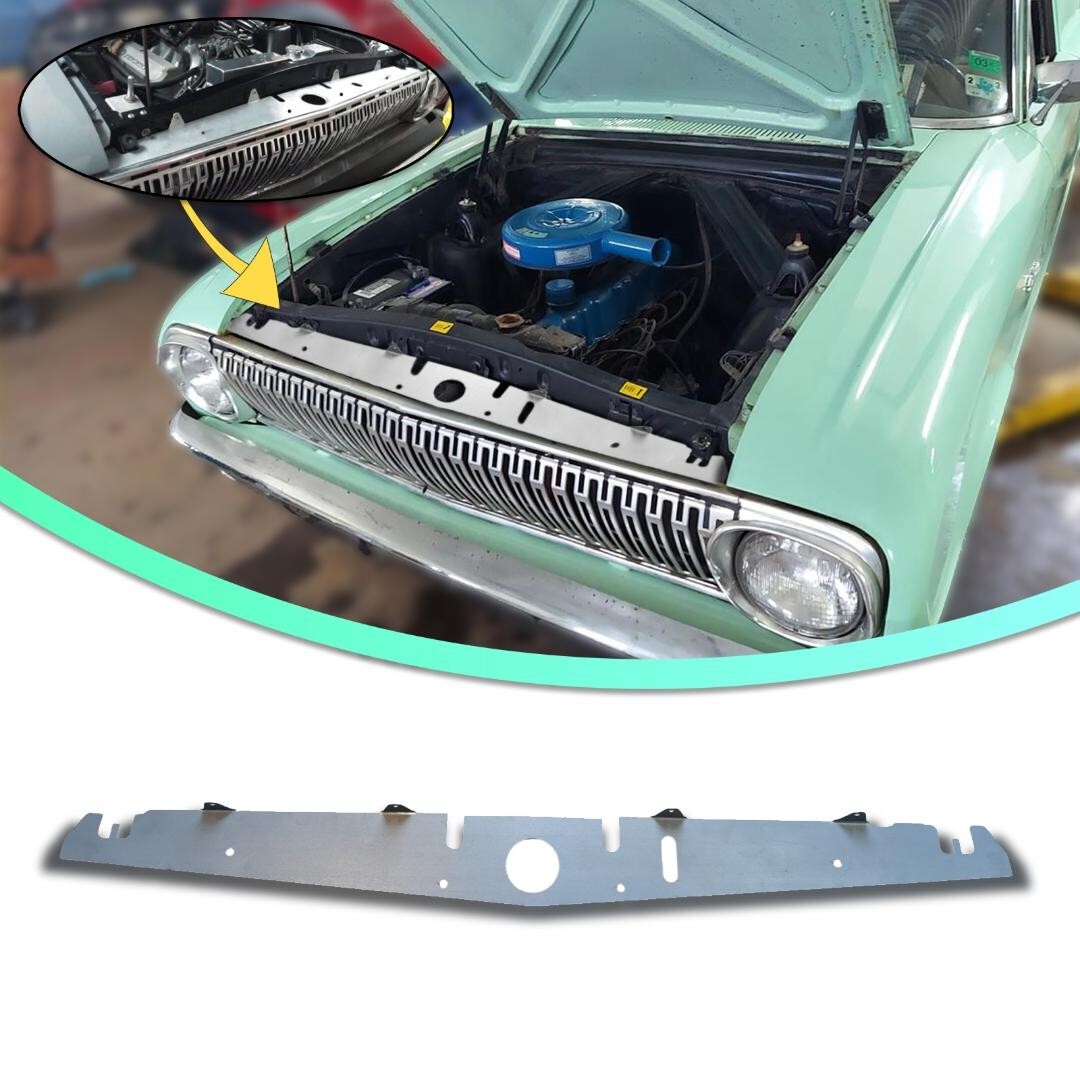Radiator Support Show Panel Fits 1963 Ford Falcon and Ranchero New Radiator Support Show Panel Fits 1963 Ford Falcon and Ranchero New