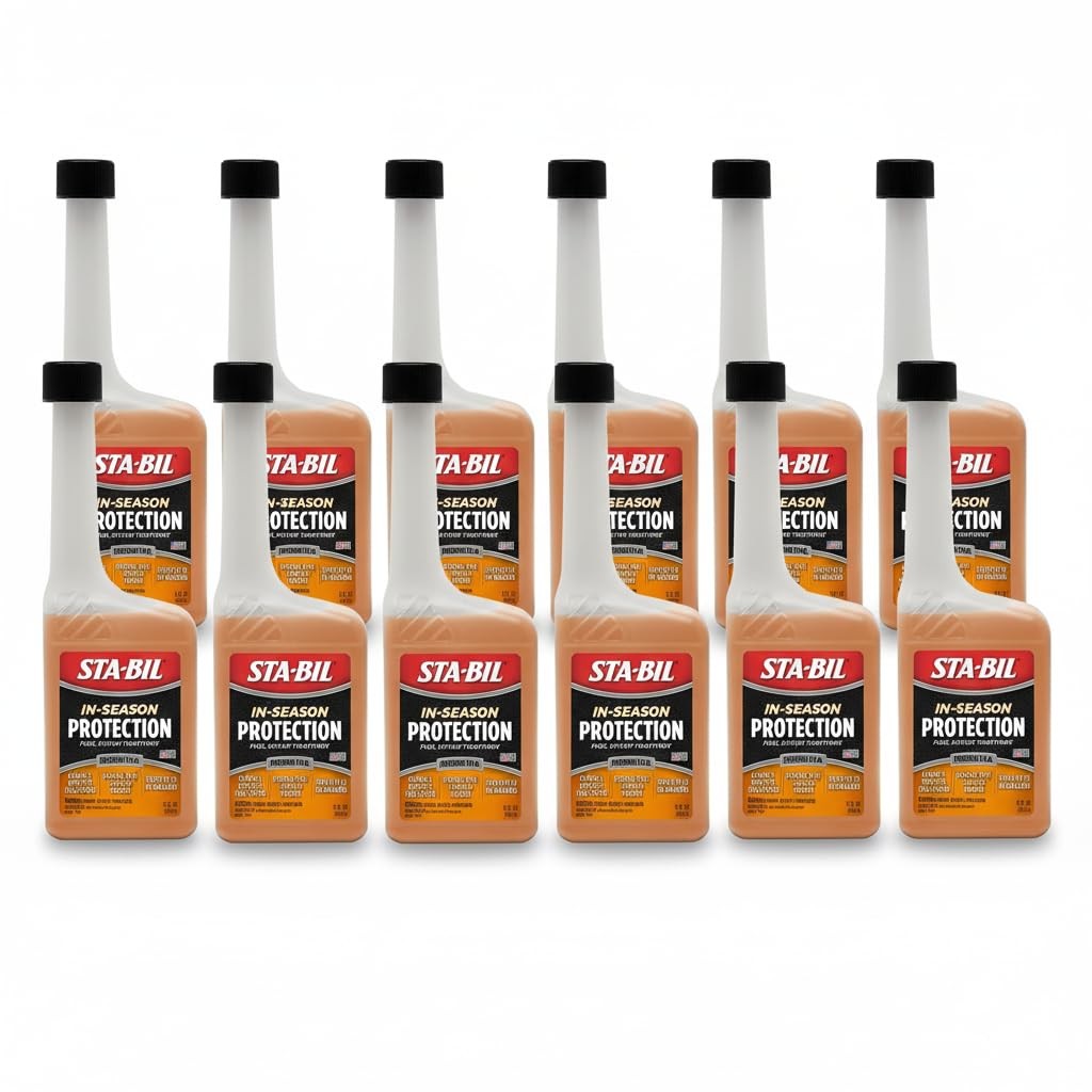 STA-BIL in-Season Fuel System Treatment & 10 Fl Oz (Pack of 12), Amber STA-BIL in-Season Fuel System Treatment & 10 Fl Oz (Pack of 12), Amber
