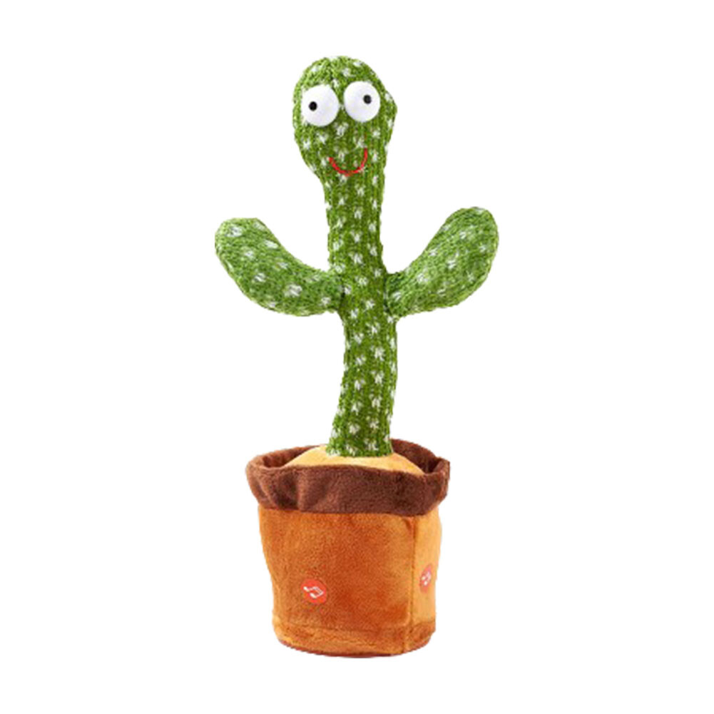 US 1 Pcs Tiktok Dancing Cactus Repeat Talking Plush Toy Singing Education Deco US 1 Pcs Tiktok Dancing Cactus Repeat Talking Plush Toy Singing Education Deco