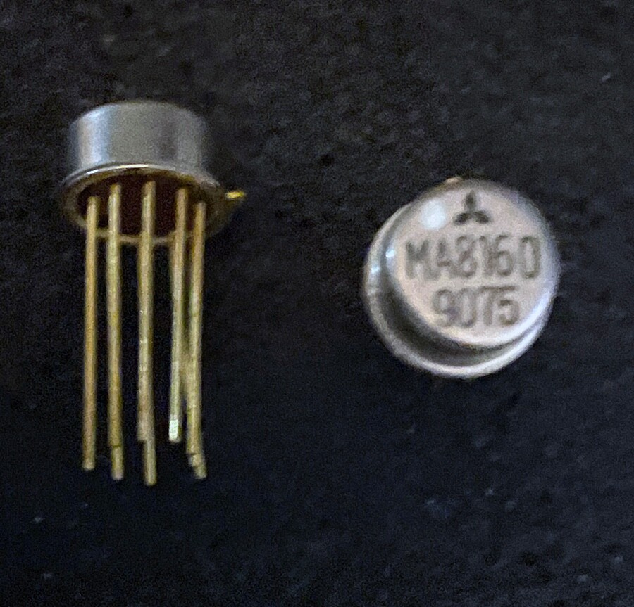 Mitsubishi MA8160T Calculator Chip - Vintage - NOS