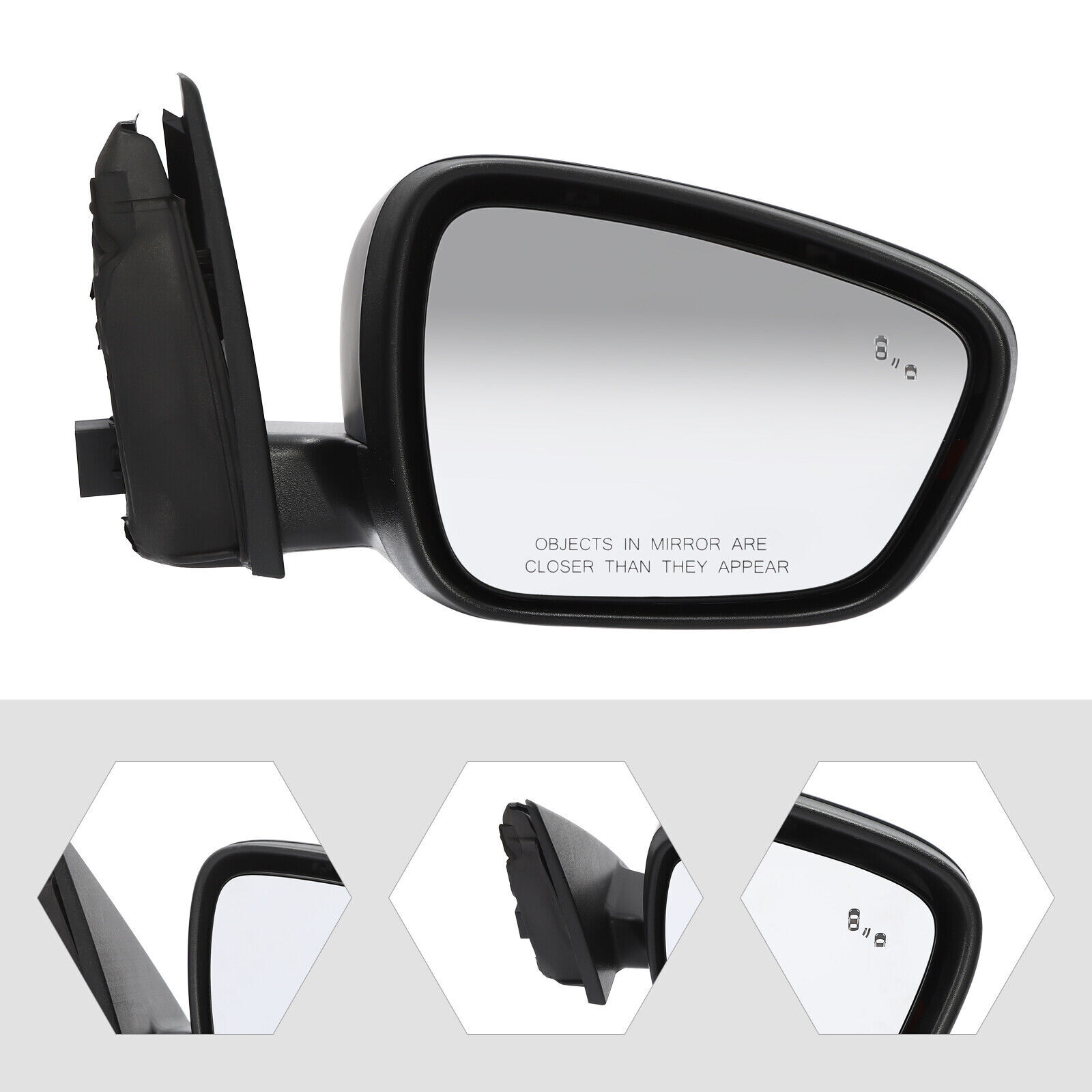 Right Passenger Side Mirror Fit for 2020 2021 2022 2023 Ford Escape LJ6Z17682DA Right Passenger Side Mirror Fit for 2020 2021 2022 2023 Ford Escape LJ6Z17682DA