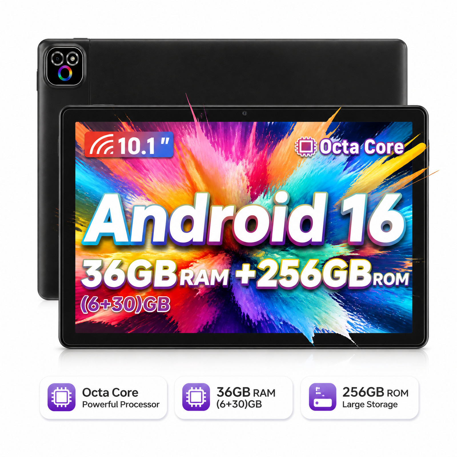 2026 Brand New Android 16 Tablet 36GB RAM 256GB ROM GMS Google NETFLIX Wifi 5G 2026 Brand New Android 16 Tablet 36GB RAM 256GB ROM GMS Google NETFLIX Wifi 5G