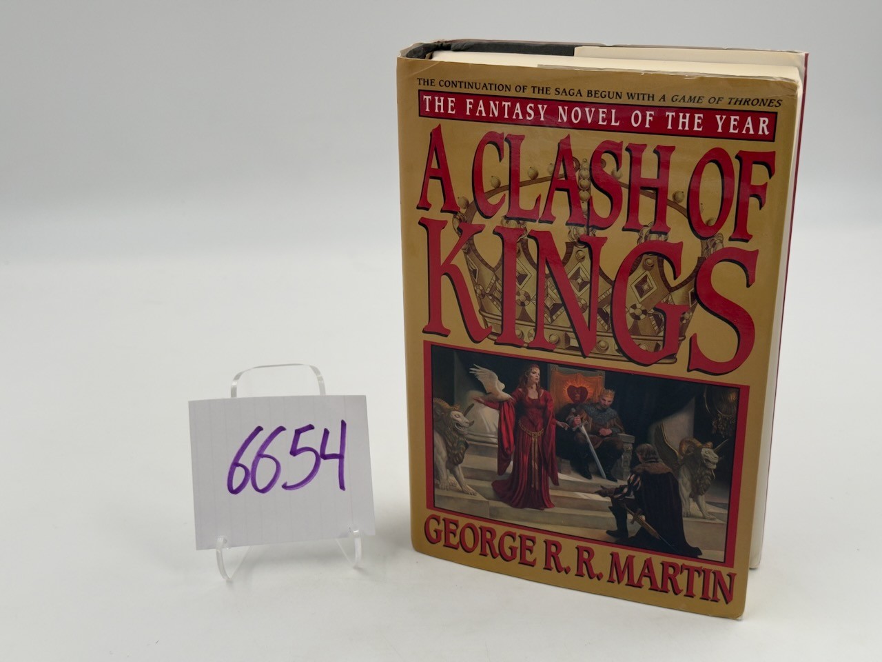 George R.R. Martin A Clash of Kings HC DJ BCE Bantam 1999 George R.R. Martin A Clash of Kings HC DJ BCE Bantam 1999