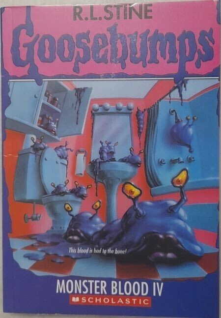 Monster Blood IV by R. L. Stine (1997, Paperback English) Free  Ship