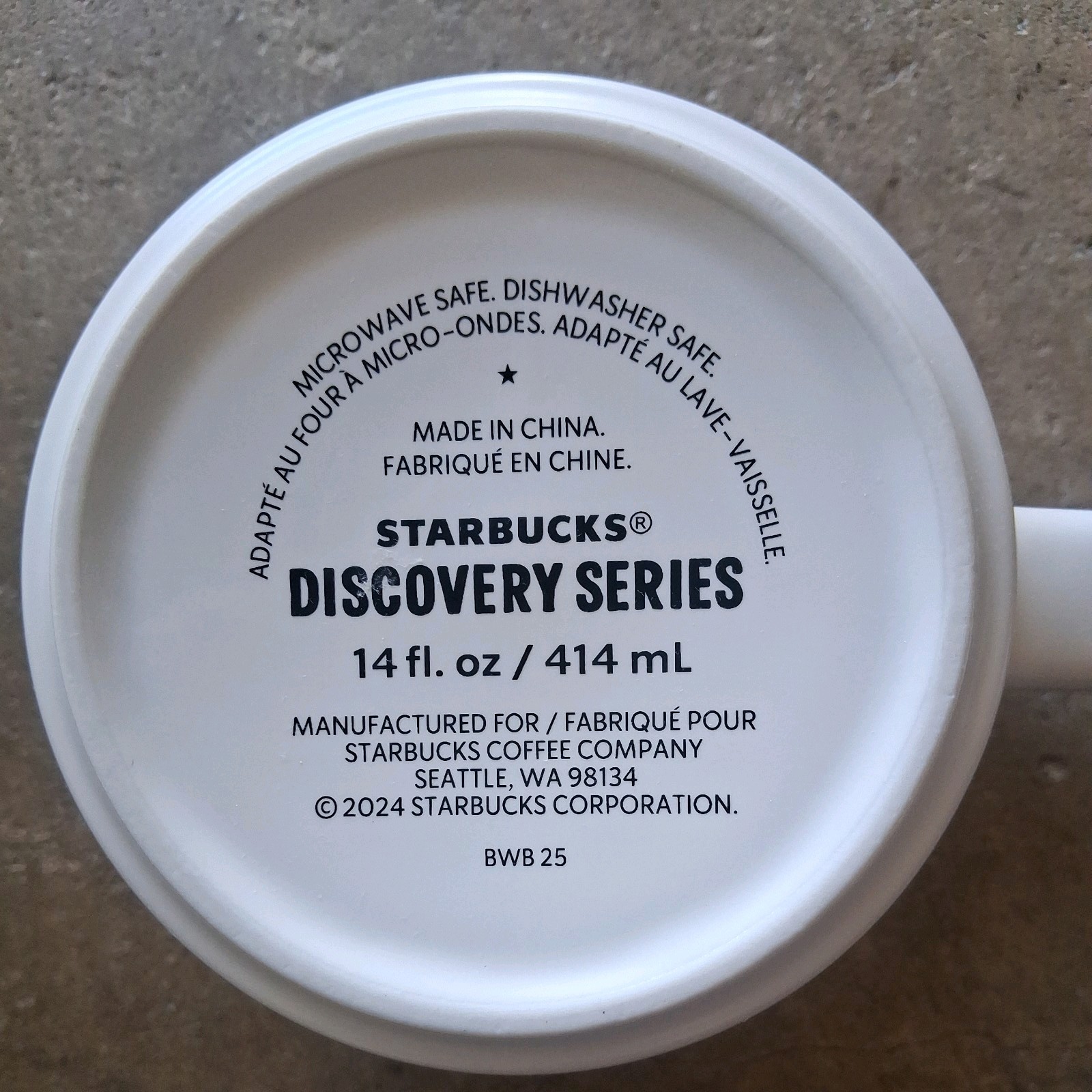 starbucks las vegas discovery Series cup, mug, 14oz New without the box.